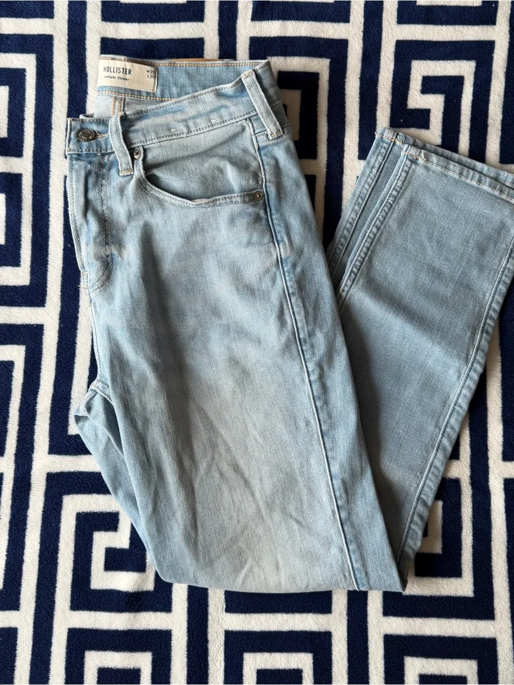 Hollister Light Blue Slim Men's Jeans